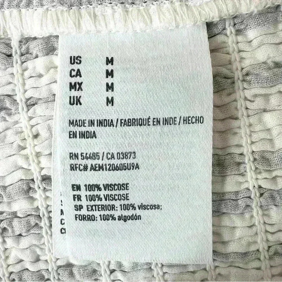 NWT American Eagle Striped Bustier Crop Top Size Medium - Picture 8 of 11